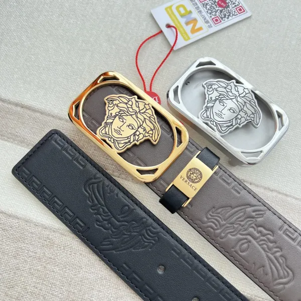 【VERSACE】(ヴェルサーチ) 3.8cmベルト メンズ 【VERSACE】(ヴェルサーチ) 3.8cmベルト メンズ