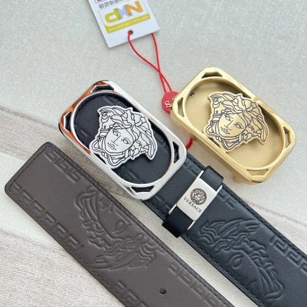 【VERSACE】(ヴェルサーチ) 3.8cmベルト メンズ 【VERSACE】(ヴェルサーチ) 3.8cmベルト メンズ