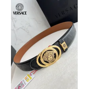 【VERSACE】(ヴェルサーチ) 3.8cmベルト メンズ 【VERSACE】(ヴェルサーチ) 3.8cmベルト メンズ