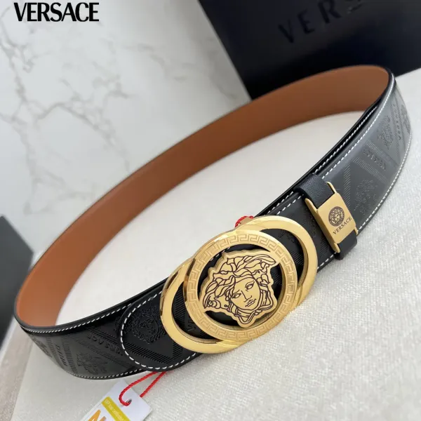 【VERSACE】(ヴェルサーチ) 3.8cmベルト メンズ 【VERSACE】(ヴェルサーチ) 3.8cmベルト メンズ