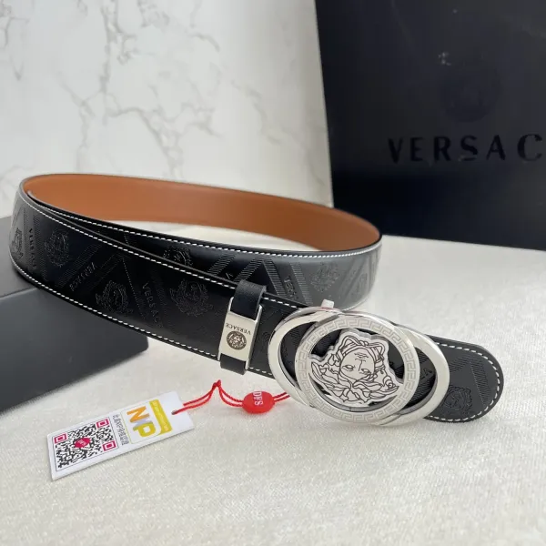 【VERSACE】(ヴェルサーチ) 3.8cmベルト メンズ 【VERSACE】(ヴェルサーチ) 3.8cmベルト メンズ