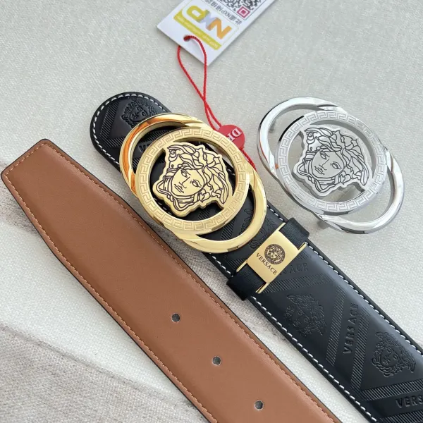 【VERSACE】(ヴェルサーチ) 3.8cmベルト メンズ 【VERSACE】(ヴェルサーチ) 3.8cmベルト メンズ