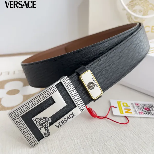 【VERSACE】(ヴェルサーチ) 3.8cmベルト メンズ 【VERSACE】(ヴェルサーチ) 3.8cmベルト メンズ