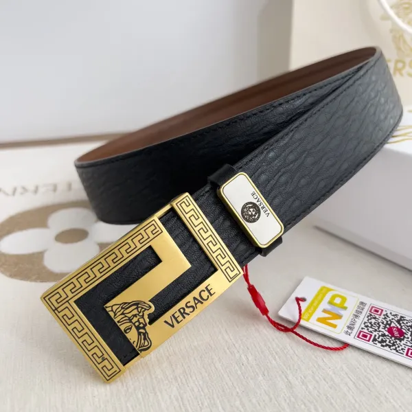 【VERSACE】(ヴェルサーチ) 3.8cmベルト メンズ 【VERSACE】(ヴェルサーチ) 3.8cmベルト メンズ