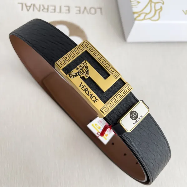 【VERSACE】(ヴェルサーチ) 3.8cmベルト メンズ 【VERSACE】(ヴェルサーチ) 3.8cmベルト メンズ