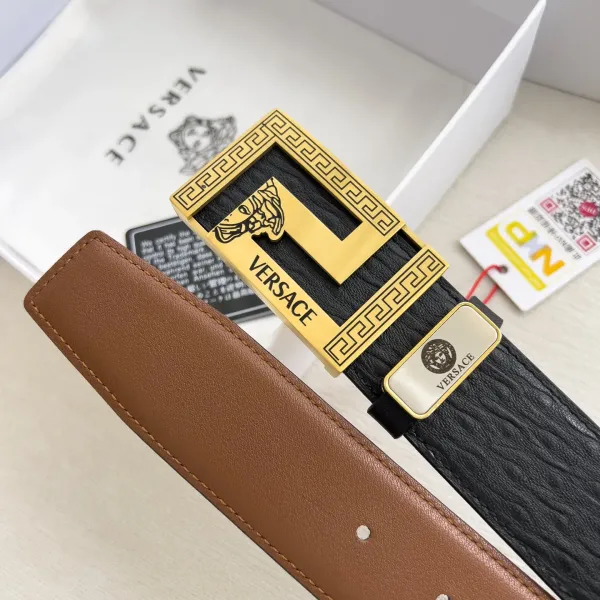【VERSACE】(ヴェルサーチ) 3.8cmベルト メンズ 【VERSACE】(ヴェルサーチ) 3.8cmベルト メンズ