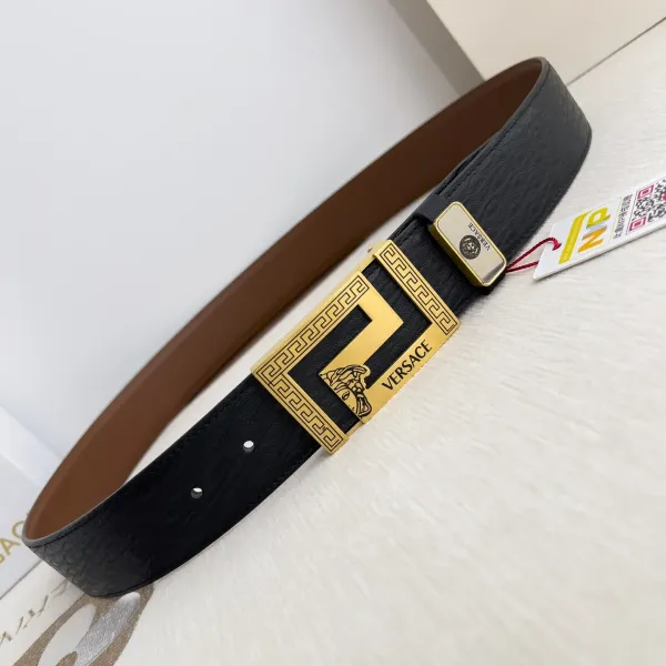 【VERSACE】(ヴェルサーチ) 3.8cmベルト メンズ 【VERSACE】(ヴェルサーチ) 3.8cmベルト メンズ