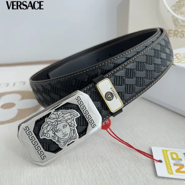 【VERSACE】(ヴェルサーチ) 3.8cmベルト メンズ 【VERSACE】(ヴェルサーチ) 3.8cmベルト メンズ