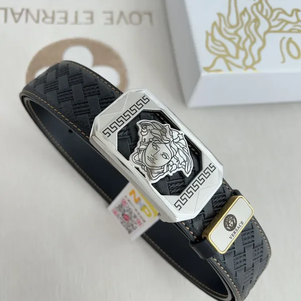 【VERSACE】(ヴェルサーチ) 3.8cmベルト メンズ 【VERSACE】(ヴェルサーチ) 3.8cmベルト メンズ