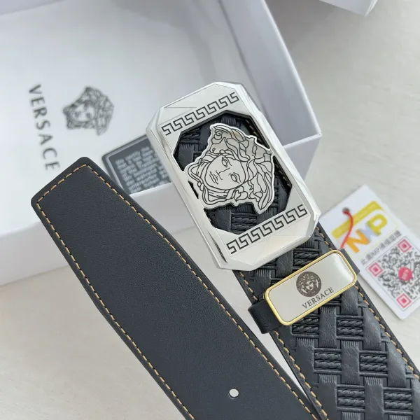 【VERSACE】(ヴェルサーチ) 3.8cmベルト メンズ 【VERSACE】(ヴェルサーチ) 3.8cmベルト メンズ