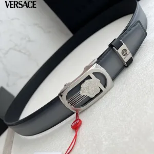【VERSACE】(ヴェルサーチ) 3.5cmベルト メンズ