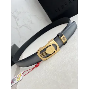 【VERSACE】(ヴェルサーチ) 3.5cmベルト メンズ 【VERSACE】(ヴェルサーチ) 3.5cmベルト メンズ