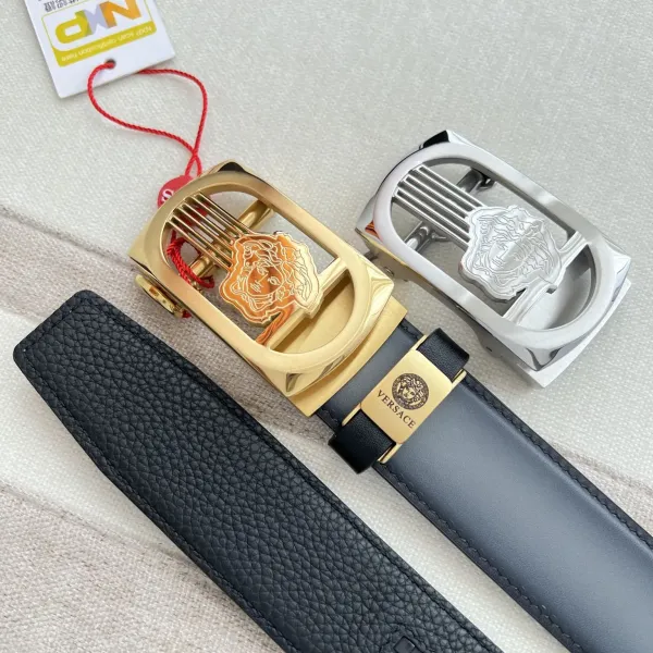 【VERSACE】(ヴェルサーチ) 3.5cmベルト メンズ 【VERSACE】(ヴェルサーチ) 3.5cmベルト メンズ