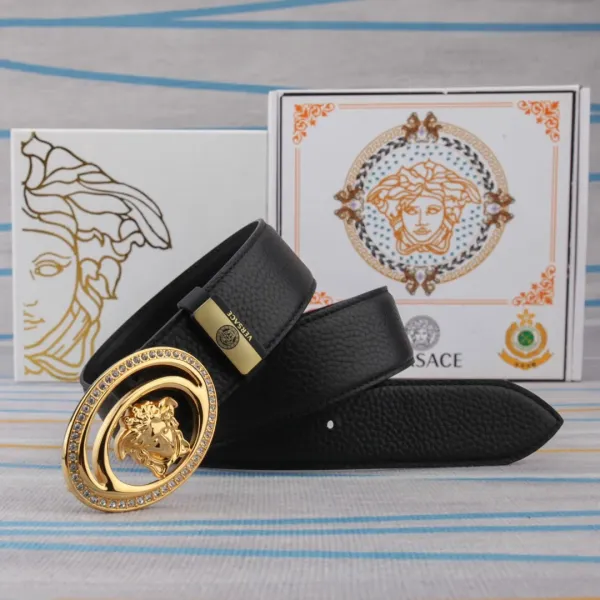 【VERSACE】(ヴェルサーチ) 3.8cmベルト メンズ 【VERSACE】(ヴェルサーチ) 3.8cmベルト メンズ