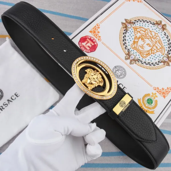 【VERSACE】(ヴェルサーチ) 3.8cmベルト メンズ 【VERSACE】(ヴェルサーチ) 3.8cmベルト メンズ
