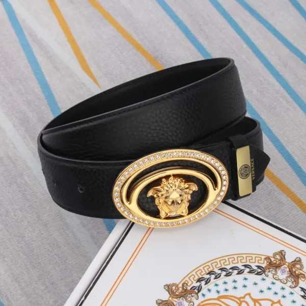 【VERSACE】(ヴェルサーチ) 3.8cmベルト メンズ 【VERSACE】(ヴェルサーチ) 3.8cmベルト メンズ