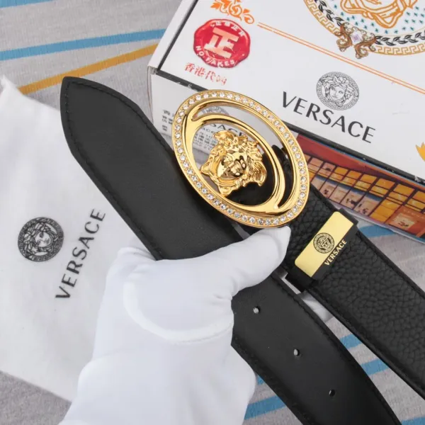 【VERSACE】(ヴェルサーチ) 3.8cmベルト メンズ 【VERSACE】(ヴェルサーチ) 3.8cmベルト メンズ