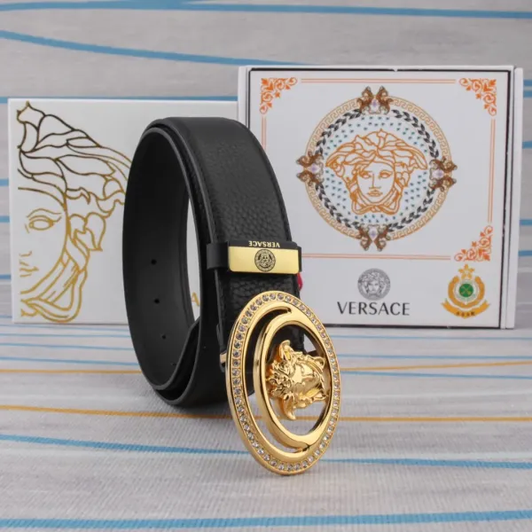【VERSACE】(ヴェルサーチ) 3.8cmベルト メンズ 【VERSACE】(ヴェルサーチ) 3.8cmベルト メンズ