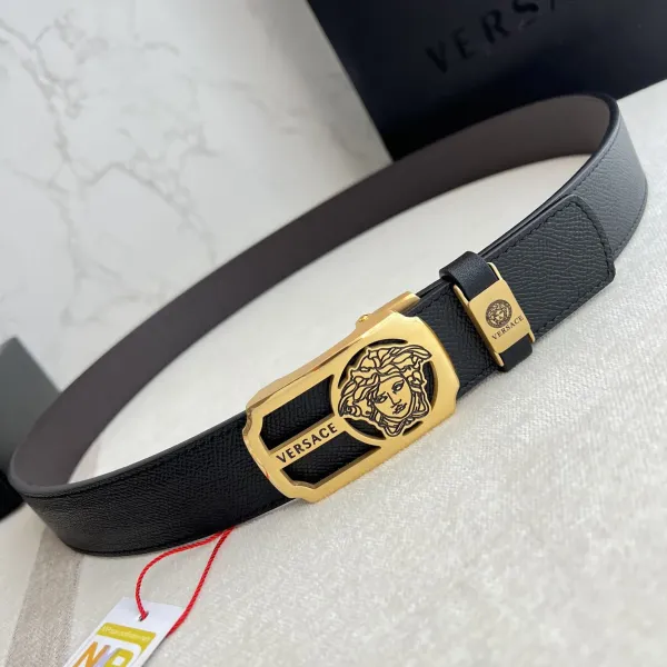 【VERSACE】(ヴェルサーチ) 3.5cmベルト メンズ 【VERSACE】(ヴェルサーチ) 3.5cmベルト メンズ