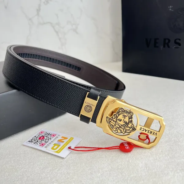 【VERSACE】(ヴェルサーチ) 3.5cmベルト メンズ 【VERSACE】(ヴェルサーチ) 3.5cmベルト メンズ