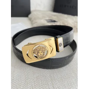 【VERSACE】(ヴェルサーチ) 3.5cmベルト メンズ 【VERSACE】(ヴェルサーチ) 3.5cmベルト メンズ