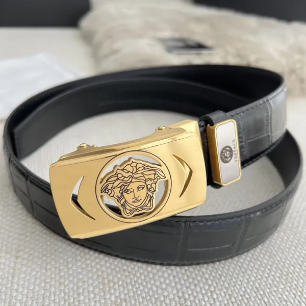 【VERSACE】(ヴェルサーチ) 3.5cmベルト メンズ 【VERSACE】(ヴェルサーチ) 3.5cmベルト メンズ