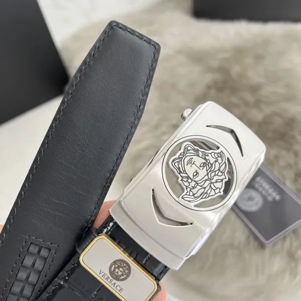 【VERSACE】(ヴェルサーチ) 3.5cmベルト メンズ 【VERSACE】(ヴェルサーチ) 3.5cmベルト メンズ