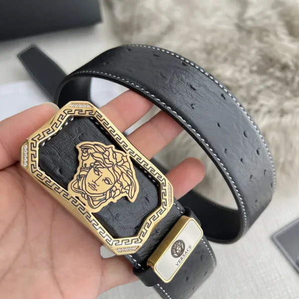 【VERSACE】(ヴェルサーチ) 3.8cmベルト メンズ 【VERSACE】(ヴェルサーチ) 3.8cmベルト メンズ
