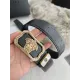 【VERSACE】(ヴェルサーチ) 3.8cmベルト メンズ 【VERSACE】(ヴェルサーチ) 3.8cmベルト メンズ