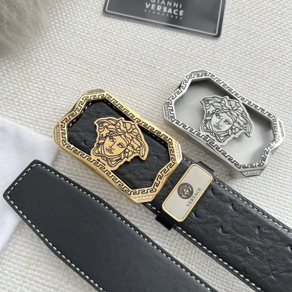 【VERSACE】(ヴェルサーチ) 3.8cmベルト メンズ 【VERSACE】(ヴェルサーチ) 3.8cmベルト メンズ