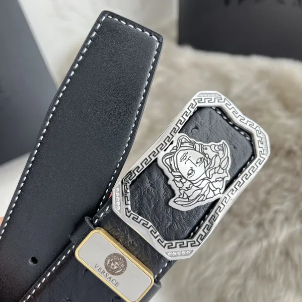 【VERSACE】(ヴェルサーチ) 3.8cmベルト メンズ 【VERSACE】(ヴェルサーチ) 3.8cmベルト メンズ