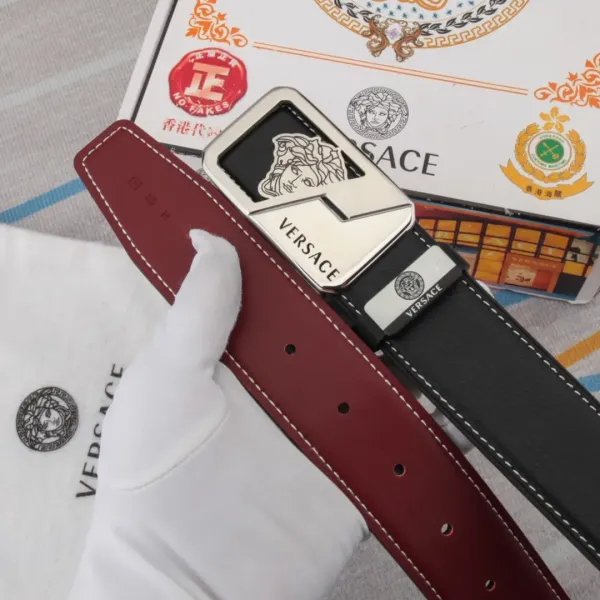 【VERSACE】(ヴェルサーチ) 3.8cmベルト メンズ 【VERSACE】(ヴェルサーチ) 3.8cmベルト メンズ