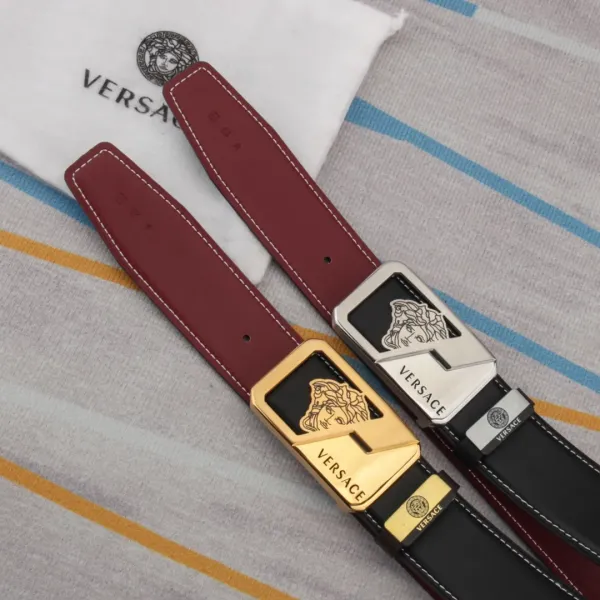【VERSACE】(ヴェルサーチ) 3.8cmベルト メンズ 【VERSACE】(ヴェルサーチ) 3.8cmベルト メンズ