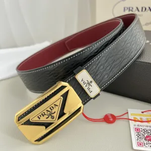 【PRADA】(プラダ) 3.8cmベルト メンズ 240904 【PRADA】(プラダ) 3.8cmベルト メンズ 240904