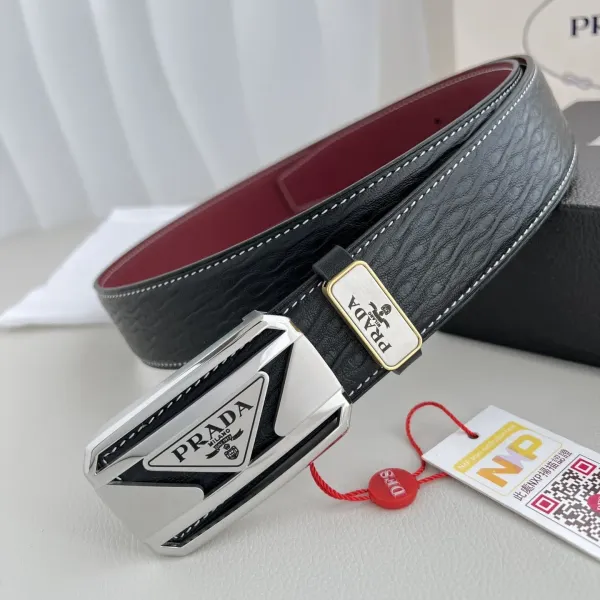 【PRADA】(プラダ) 3.8cmベルト メンズ 240904 【PRADA】(プラダ) 3.8cmベルト メンズ 240904