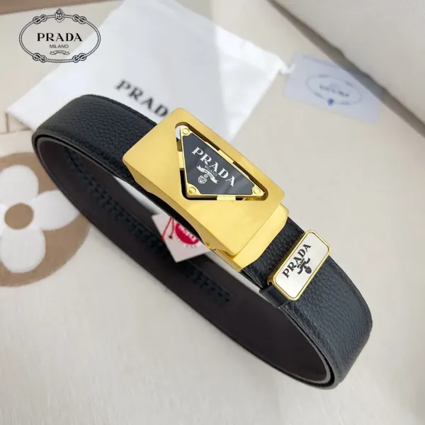 【PRADA】(プラダ) 3.5cmベルト メンズ 【PRADA】(プラダ) 3.5cmベルト メンズ