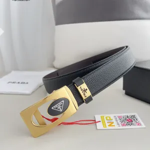 【PRADA】(プラダ) 3.5cmベルト メンズ 【PRADA】(プラダ) 3.5cmベルト メンズ