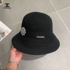 【CHANEL  シャネル】【数量限定】 麦わら帽子