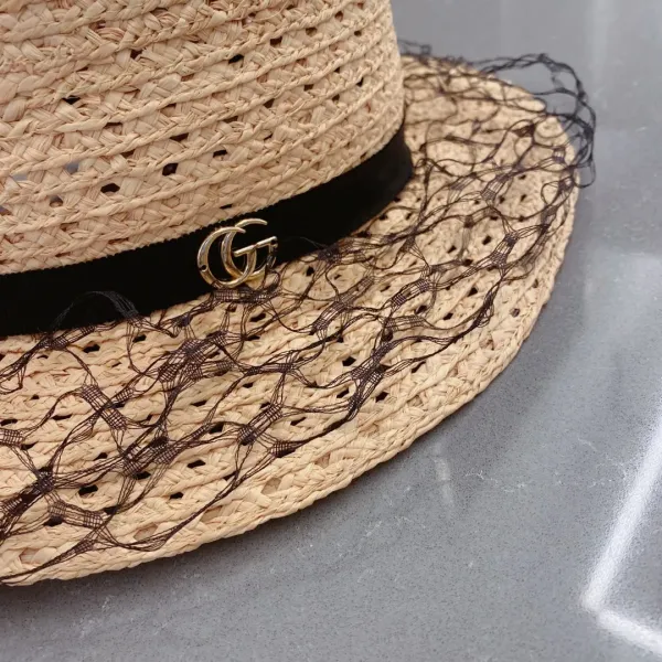 【GUCCI  クッチ】【数量限定】 麦わら帽子